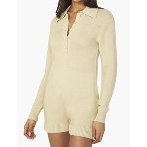 We Wore What - Half Button Boxy Jumper